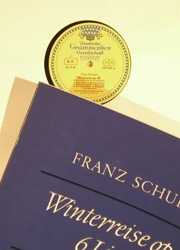 Schubert,Franz: Winterreise  6 Lieder, Box, D.Gr. (139 201/202), D, 1965 Typ: 2LP Best.-Nr.: L3720 Preis: 9,00 Euro