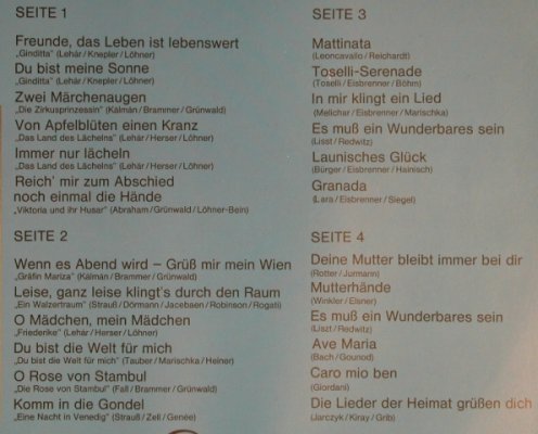 Schock,Rudolf: Same, Foc, MFP /EMI (1c 145-30083/84), D Typ: 2LP Best.-Nr.: L3736 Preis: 6,00 Euro