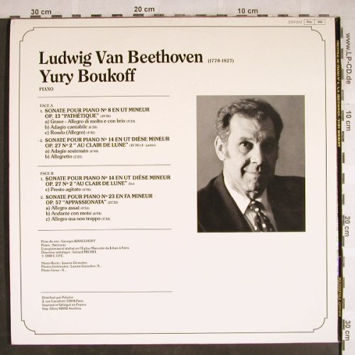 Beethoven,Ludwig van: Sonatas pour piano,No.8,14,23, Metopole(2599 014), F, 1980 - LP - L3782 - 9,00 Euro