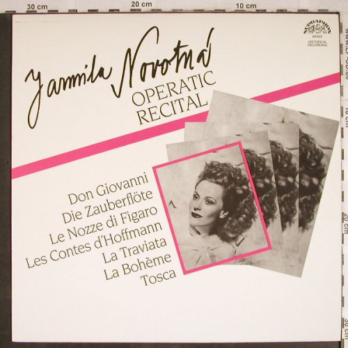 Novotna,Jarmila: Operatic Recital, Supraphon(11 1086-1), CZ, 1991 - LP - L3790 - 9,00 Euro