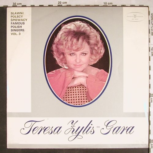 Zylis-Gara,Teresa: Famous Polish Singers Vol.3, Muza (SX 1420), PL Typ: LP Best.-Nr.: L3791 Preis: 7,50 Euro