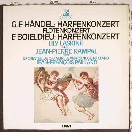 Händel,Georg Friedrich/ F.Boieldieu: Harfenkonzert/Flötenkonzert, Erato(ZL 30536), D, 1977 - LP - L3797 - 4,00 Euro