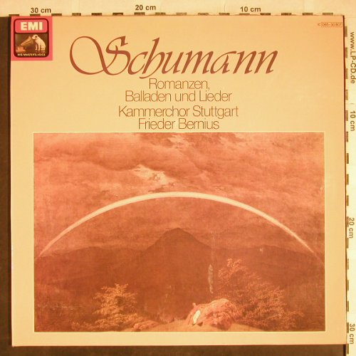 Schumann,Robert: Romanzen,Lieder und Balladen,Foc, EMI (065-30 807), D, 1978 Typ: LP Best.-Nr.: L3818 Preis: 7,50 Euro