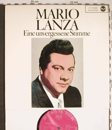 Lanza,Mario: Eine unvergessene Stimme, m-/vg+, RCA Victor,Sonderauflage(60 328), D,  - 10inch - L3827 - 4,00 Euro