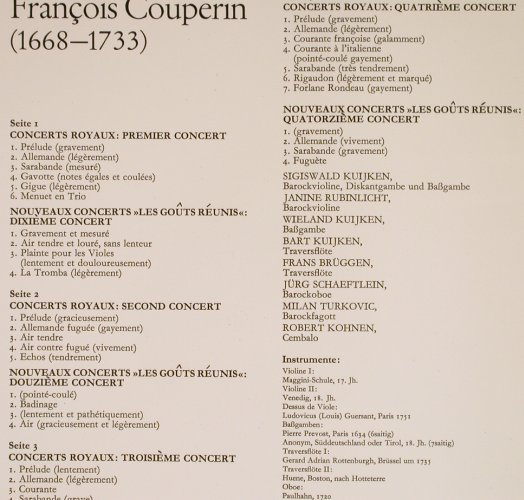 Couperin,Francois: Concerts Royaux, Foc, Orbis(66 158 7), D,  - 2LP - L3833 - 12,50 Euro