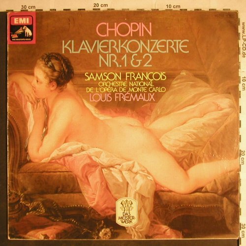 Chopin,Frederic: Klavierkonzerte Nr.1 & 2, vg+/vg+, EMI(037-14 165), D,  - LP - L3837 - 4,00 Euro