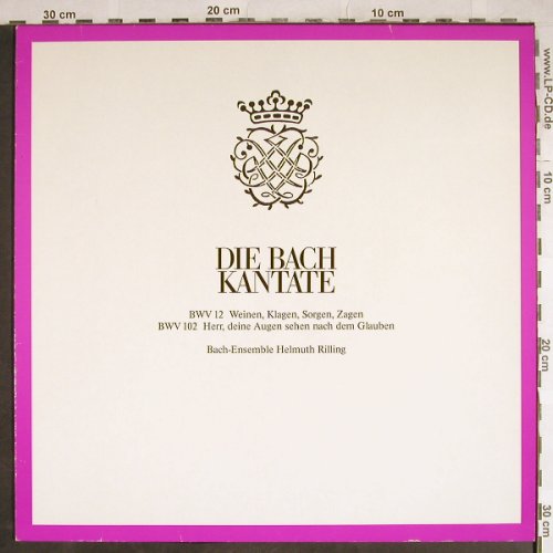 Bach,Johann Sebastian: Die Bach Kantate, BWV 12, 102, Laudate (98.661), D, 1983 Typ: LP Best.-Nr.: L3850 Preis: 5,50 Euro