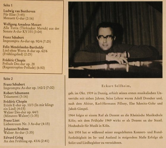 V.A.Träumerei: Berühmte Klavier Stücke Grosser M., Saphiir(INT 120.808), D,  - LP - L3852 - 5,50 Euro