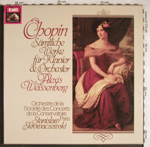 Chopin,Frederic: Sämtliche Werke f.Klavier u.Orch., EMI,No Booklet(197-52 240/42), D,Ri, 1968 - 3LP - L3853 - 9,00 Euro