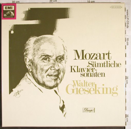 Mozart,Wolfgang Amadeus: Sämtliche Klaviersonaten,Box, EMI / Dacapo (197-03 133/137), D Typ: 5LP Best.-Nr.: L3854 Preis: 30,00 Euro