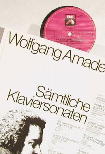Mozart,Wolfgang Amadeus: Sämtliche Klaviersonaten,Box, EMI / Dacapo (197-03 133/137), D Typ: 5LP Best.-Nr.: L3854 Preis: 30,00 Euro
