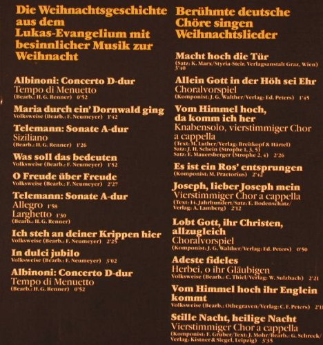 V.A.Ein Festlicher Weihnachtsabend: Will Quadflieg erzählt, Foc, Ri, D.Gr. (2721 213), D, Ri, 1966 Typ: 2LP Best.-Nr.: L3859 Preis: 4,00 Euro