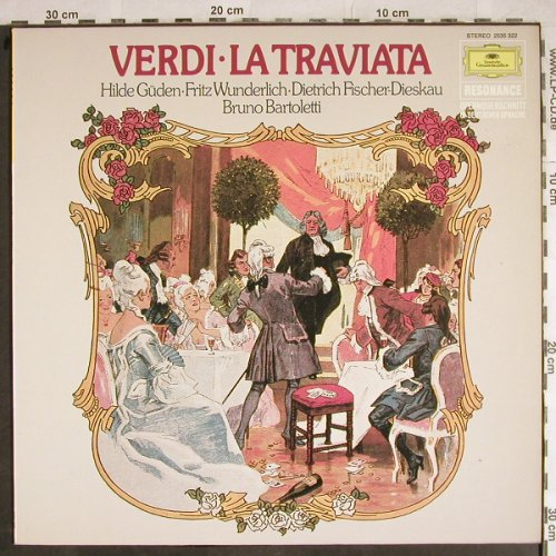 Verdi,Giuseppe: La Traviata-Querschnitt, D.Gr. Resonance (2535 322), D, Ri, 1967 Typ: LP Best.-Nr.: L3862 Preis: 5,00 Euro