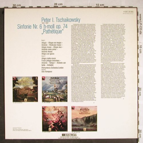 Tschaikowsky,Peter: Sinfonie Nr.6 h-moll,op.74(1962), EMI (037-00 564), D, Ri Typ: LP Best.-Nr.: L3865 Preis: 5,00 Euro