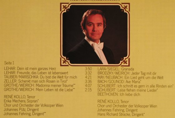 Kollo,Rene: Dein ist mein ganzes Herz, CBS (85 018), D, 1981 Typ: LP Best.-Nr.: L3875 Preis: 5,00 Euro