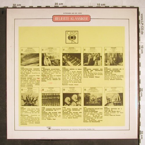 Dvorak,Antonin: Symphony Nr.5 e-moll op.95, CBS (51 024), NL Typ: LP Best.-Nr.: L3880 Preis: 5,00 Euro