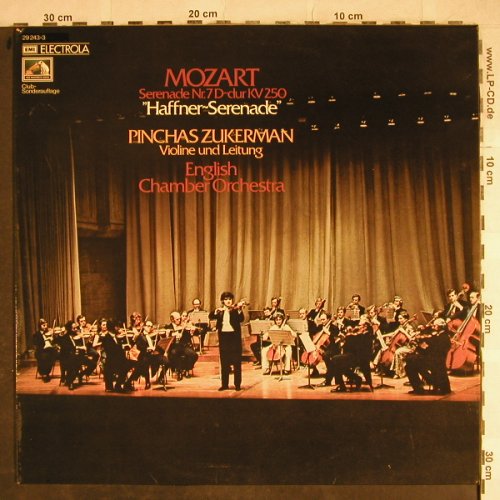 Mozart,Wolfgang Amadeus: Serenade Nr.7 d-dur KV 250(Haffner), EMI Electrola (29 243-3), D,Club Ed., 1973 Typ: LP Best.-Nr.: L3881 Preis: 6,00 Euro