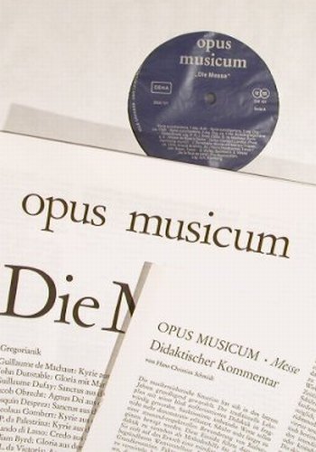 V.A.opus musicum: Die Messe, Box, Arno Volk Verlag(OM 101/03), D,  - 3LP - L3884 - 17,50 Euro