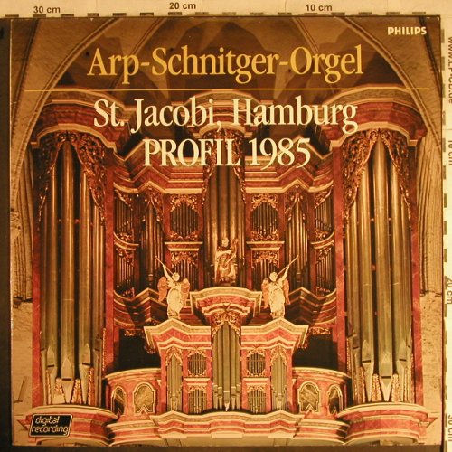 Arp-Schnitger-Orgel HH St.Jacobi: Profil 1985,Rudolf Kelber.15 Tr., Philips (0647 192), D Typ: LP Best.-Nr.: L3897 Preis: 5,00 Euro