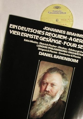 Brahms,Johannes: Ein Deutsches Requiem/4ernstGesäge, D.Gr.(2707 066), D, Box, 1972 - 2LP - L3898 - 9,00 Euro