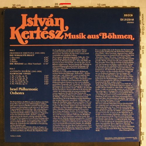 Smetana,Friedrich / Anton Dvorak: Die Verkaufte Braut/Moldau/Slawisch, Decca, Foc(SX 21 231-M), D,m-/vg+, 1973 - LP - L3923 - 5,00 Euro