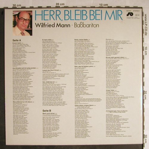 Mann,Wilfried: Herr,Bleib Bei Mir, Schulte+Gerth(33 944), D, 1985 - LP - L3925 - 5,00 Euro