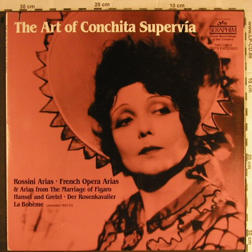 Supervia,Conchita: The Art of, Foc , (1927-31), Seraphim(IB-6135), US, co,  - 2LP - L3931 - 12,50 Euro