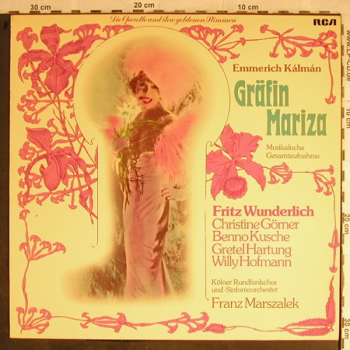 Kalman,Emmerich: Gräfin Mariza, RCA(VL 30315), D, 1978 - LP - L3937 - 5,00 Euro