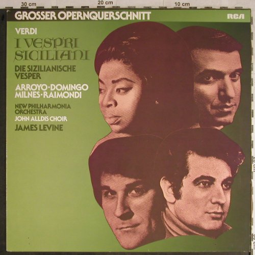 Verdi,Giuseppe: I Vespri Siciliani-Querschnitt, RCA (RL 10566), D, 1979 Typ: LP Best.-Nr.: L3938 Preis: 5,00 Euro