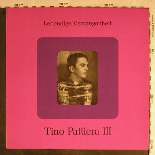 Pattiera,Tino: Lebendige Vergangenheit III, LV (LV 1313), A Typ: LP Best.-Nr.: L3953 Preis: 6,00 Euro