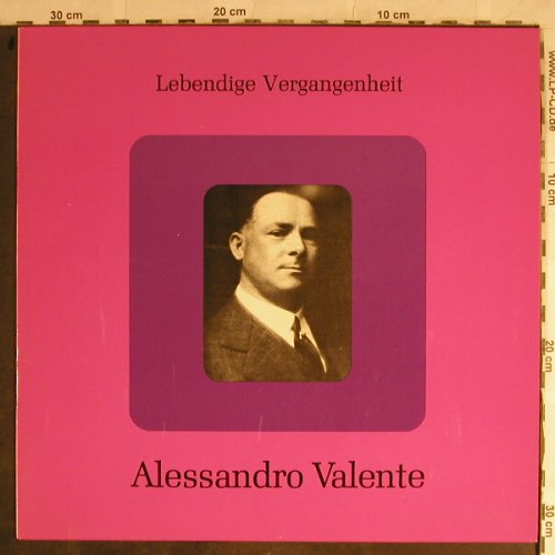 Valente,Alessandro: Lebendige Vergangenheit, LV(LV 236), A,  - LP - L3958 - 6,00 Euro