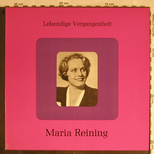 Reining,Maria: Lebendige Vergangenheit, LV(LV 1315), A,  - LP - L3961 - 6,00 Euro