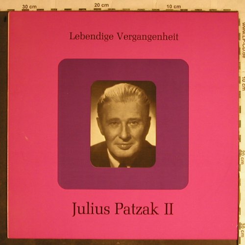Patzak,Julius: Lebendige Vergangenheit II, LV(LV 1318), A,  - LP - L3962 - 6,00 Euro