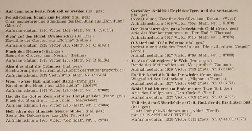 Pinza,Ezio: Lebendige Vergangenheit, LV (LV 27), A Typ: LP Best.-Nr.: L3963 Preis: 6,00 Euro