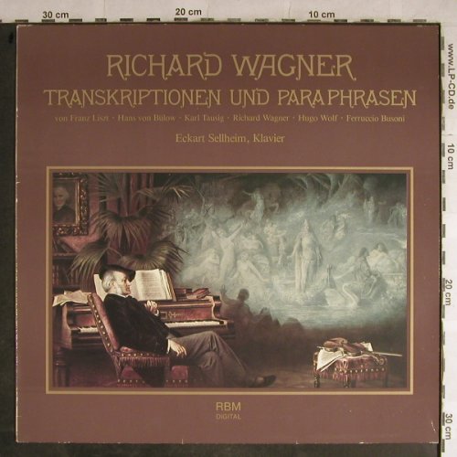Wagner,Richard: Transkriptionen und Paraphrasen, RBM/Teldec(RBM 9074), D, 1983 - LP - L3969 - 12,50 Euro