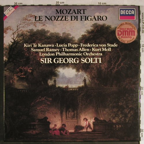 Mozart,Wolfgang Amadeus: Le Nozze Di Figaro, Box, Decca(6.35598 HD), D, 1982 - 4LP - L3975 - 20,00 Euro