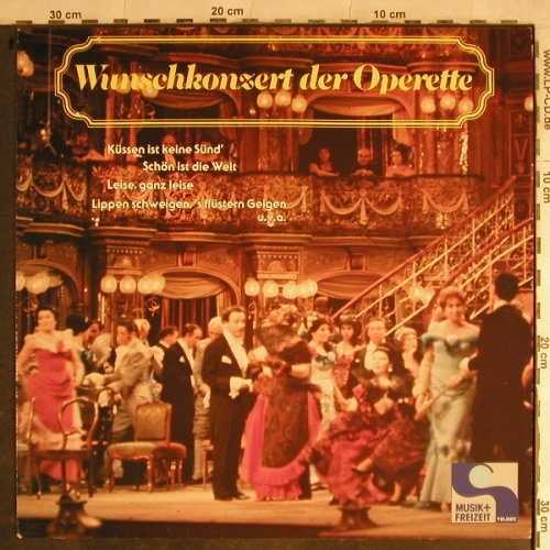 V.A.Wunschkonzert der Operette: Ungarischer Tanz...Lippen schweigen, Teldec(6.25802 AF), D, 1984 - LP - L3991 - 4,00 Euro