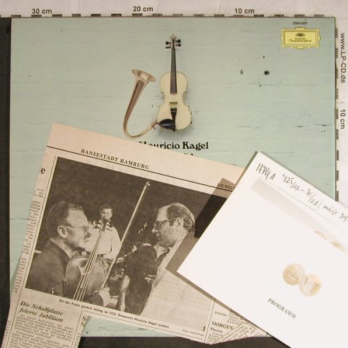 Kagel,Mauricio: '1898', für Kinderstimmen u.Instrum, D.Gr. (2543 007), D, Foc, 1973 Typ: LP Best.-Nr.: L3995 Preis: 40,00 Euro