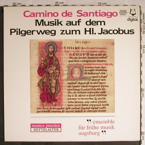 V.A.Camino de Santiago: Musik a.d.Pilgerweg z. Hl.Jacobus, Christophorus (15733.9.), D, Foc, 1986 Typ: LP Best.-Nr.: L4003 Preis: 5,00 Euro