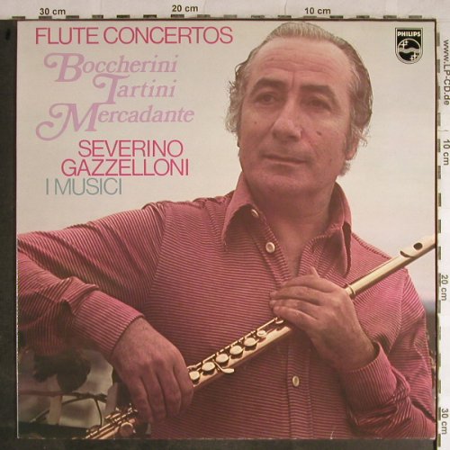 Gazzellioni,Severino & I Musici: Flötenkonzerte, Philips(6500 611), NL, 1973 - LP - L4009 - 6,00 Euro