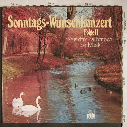 V.A.Sonntags-Wunschkonzert II: Robert Stolz...Friedrich Schröder, Ariola(87 722 XBK), D, Foc,  - 2LP - L4019 - 5,00 Euro