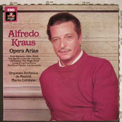 Kraus,Alfredo: Opera Arias, Rigoletto,Barber,Faust, Angel (37853 Mono), US Typ: LP Best.-Nr.: L4040 Preis: 6,00 Euro
