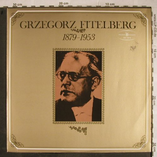 Fitelberg,Grzegorz: 1879-1953, Bach, Karlowicz,Prokof.., Muza (SX 1816), PL,m-/vg+ Typ: LP Best.-Nr.: L4046 Preis: 5,00 Euro