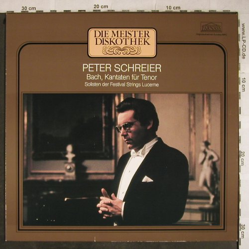 Schreier,Peter: Bach - Kantaten für Tenor, Parnass(66 526 5), D, 1978 - LP - L4050 - 4,00 Euro