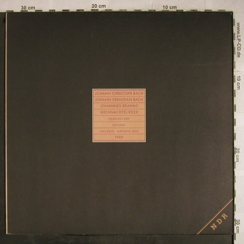 Chor des NDR: Weihnachtslieder, NDR (HM 998-1), D, 1989 Typ: LP Best.-Nr.: L4062 Preis: 9,00 Euro