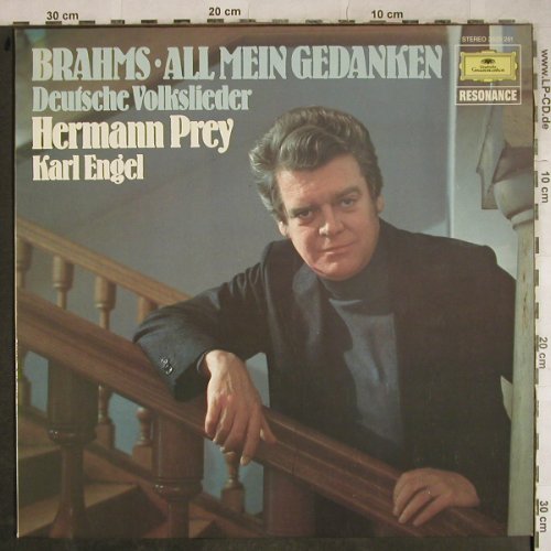 Brahms,Johannes: All Mein Gedanken,Deutsche Volklied, D.Gr. Resonance(2535 281), D, 1968 - LP - L4074 - 5,00 Euro