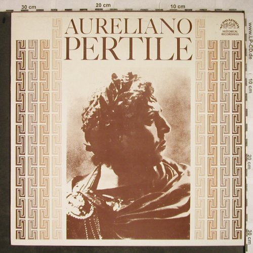 Pertile,Aurelio: Operatic Recital, Supraphon (1016 0789 G), CZ, 1973 Typ: LP Best.-Nr.: L4087 Preis: 14,00 Euro