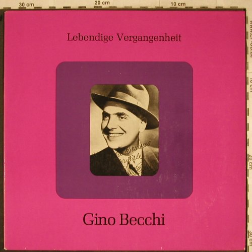 Bechi,Gino: Lebendige Vergangenheit, stoc, LV(LV 1327), A,  - LP - L4093 - 7,50 Euro