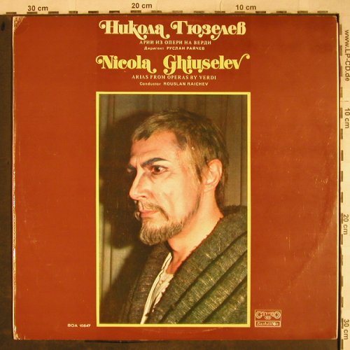 Ghiuselev,Nicola: Arias from Operas by Verdi, Balkanton(BOA 10547), BG,  - LP - L4094 - 7,50 Euro