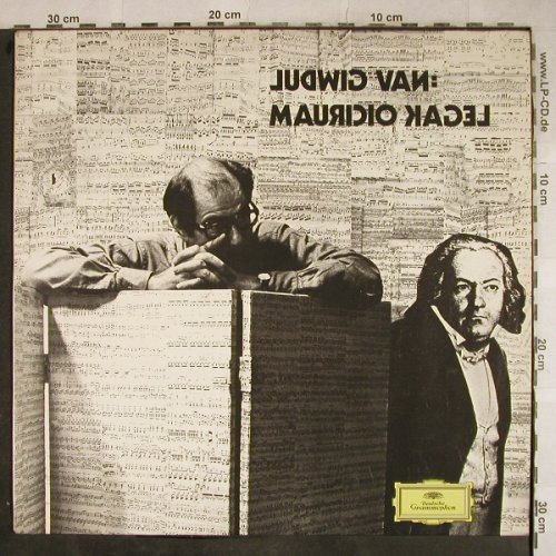 Kagel,Mauricio: Ludwig van, D.Gr. (2530 014), D, 1970 Typ: LP Best.-Nr.: L4097 Preis: 20,00 Euro